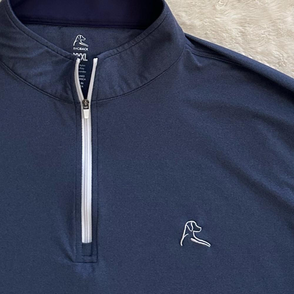 Rhoback Solid Performance Q-Zip Top - image 3